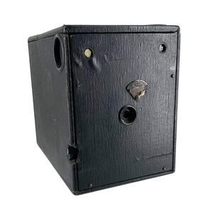 1917 Conley Model 1 Box Camera w/ 8 Glass Plates Vintage Collectible